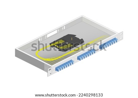 ODF Optical box to connect optical fiber