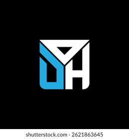 Diseño creativo del logotipo de la letra de ODI con el gráfico del Vector, logotipo simple y moderno de ODI. Diseño de alfabeto lujoso ODI  
