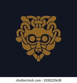 The Odin mask concept based on ancient motifs