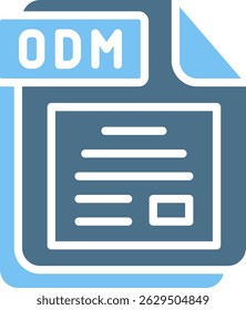 ODM Glyph Two Colour Icon