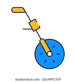 odometry equipment line icon vector. odometry equipment sign. isolated symbol illustration