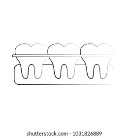 Odontology dental braces