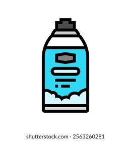 odor eliminator car care color icon vector. odor eliminator car care sign. isolated symbol illustration