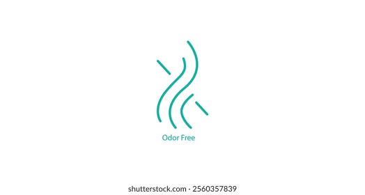 Odor Free Symbol – Clean and Fresh Vector Design