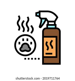 vector de icono de color del neutralizador de olor. señal del neutralizador del olor. ilustración de símbolo aislado