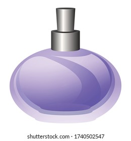Odor perfume icon. Cartoon of odor perfume vector icon for web design isolated on white background