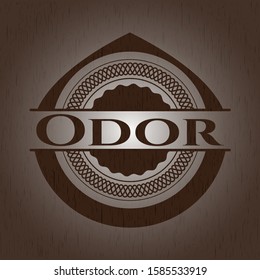 Odor wooden signboards. Vector Illustration.