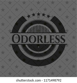 Odorless black emblem