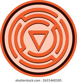 odos protocol-odos cryptocurrency ilustrações sobre fundo abstrato. Ilustrações em 3d.