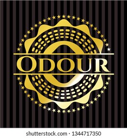 Odour golden emblem