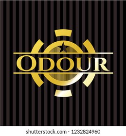 Odour shiny badge