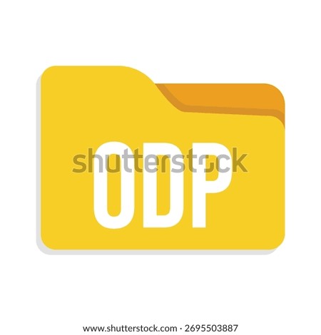 odp icon with white background