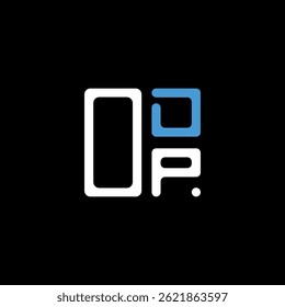 ODP carta logotipo criativo design com gráfico vetorial, ODP logotipo simples e moderno. Design de alfabeto luxuoso ODP  