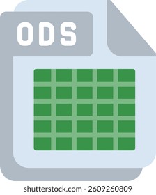 ODS Flat Illustration Vector Design