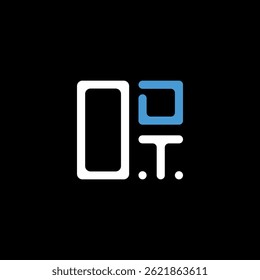 ODT letter logo creative design with vector graphic, ODT simple and modern logo. ODT luxurious alphabet design  