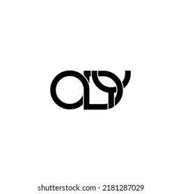 ody letter original monogram logo design