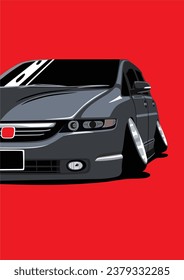 Odyssey RB Absolute Modification Stance Lowered Wheel Vector Art