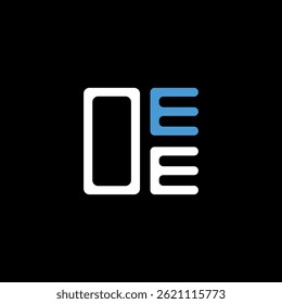 OEE letter logo creative design with vector graphic, OEE simple and modern logo. OEE luxurious alphabet design  