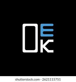 OEK letter logo creative design with vector graphic, OEK simple and modern logo. OEK luxurious alphabet design  