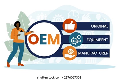 OEM Original Equipment Manufacturer, acronym concept