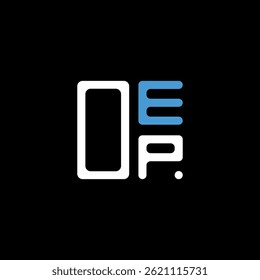 OEP letter logo creative design with vector graphic, OEP simple and modern logo. OEP luxurious alphabet design  
