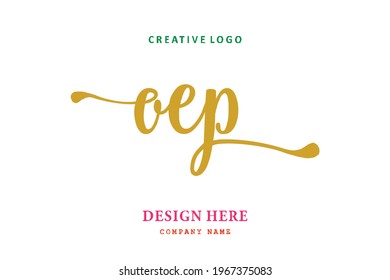 OEP lettering logo is simple, easy to understand and authoritative