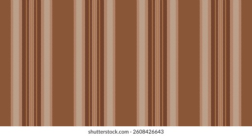 Oewing pattern vector background, choose textile texture fabric. Dktoberfest stripe vertical seamless lines in orange and light colors palette.