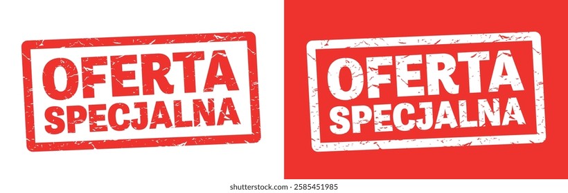 oferta specjalna, Special offer in Polish language