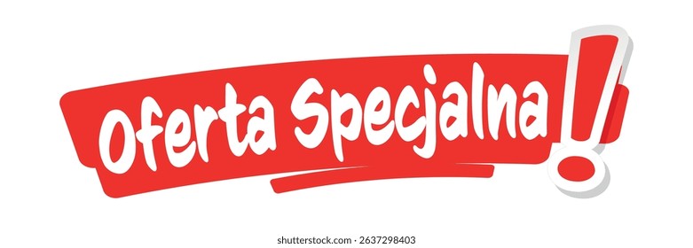 Oferta specjalna !, Special offer! in Polish language