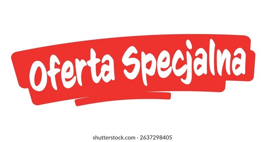 Oferta specjalna!, Special offer! in Polish language