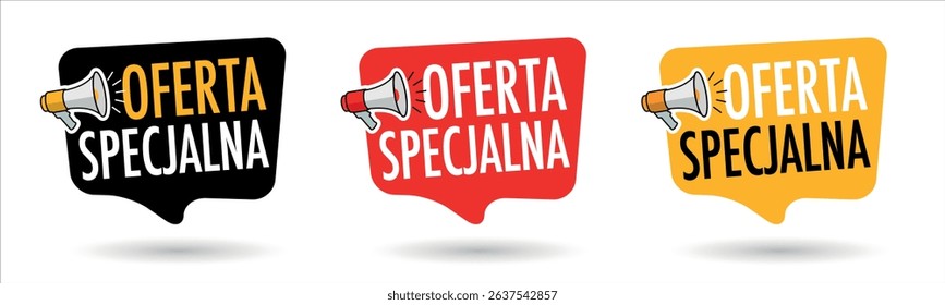 Oferta Specjalna, Special offer in Polish