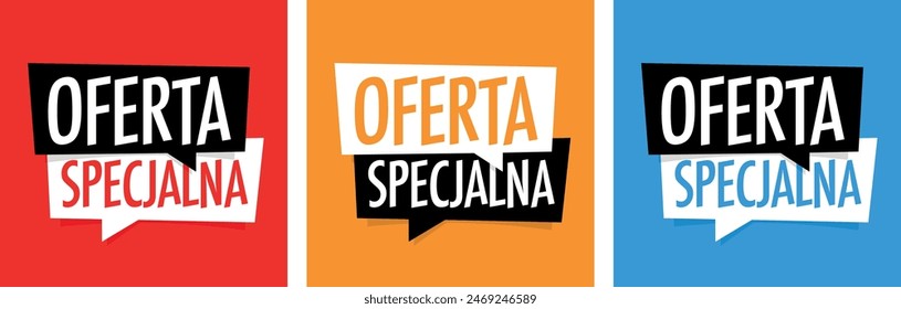 Oferta specjalna, Special offers in Polish