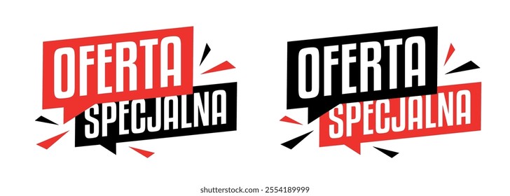 Oferta specjalna, Special offers in Polish