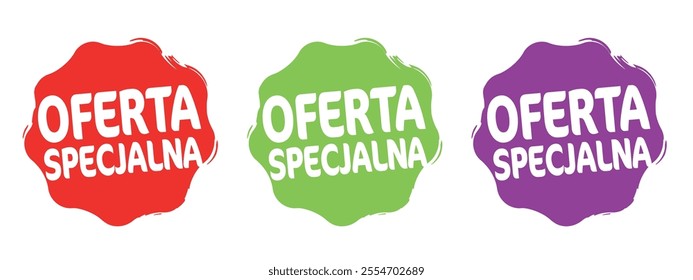 Oferta specjalna, Special offers in Polish