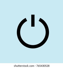 off button icon vector