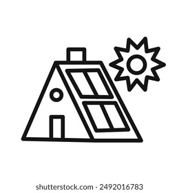 Off the Grid icon linear graphics set vector