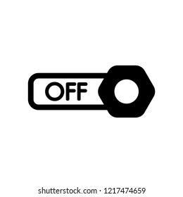 Off icon. Trendy Off logo concept on white background from User Interface and Web Navigation collection. Suitable for use on web apps, mobile apps and print media.