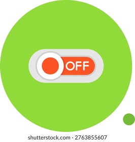 Off Line vector Icon Design