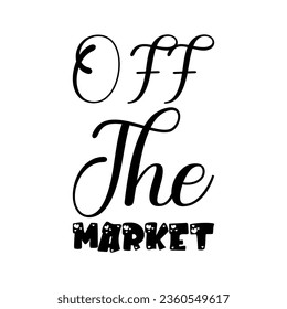 off the market black letter quote