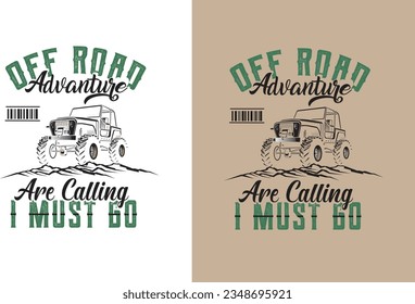 Off-Road-Abenteuer sind Collage Ich muss gehen
