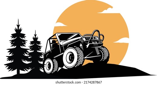 off road adventure logo design 