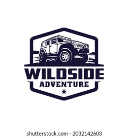 off road adventure SUV logo design