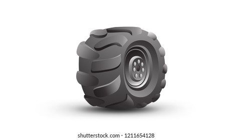 Off road big tyre