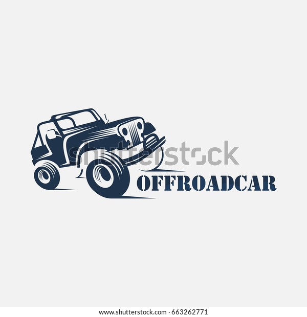 off road car logo,\
adventure car icon