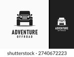 Off road car logo symbol icon design