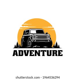 Off Road Car Logo Template