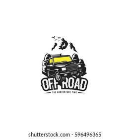 Off Road Club Logo Vector Illustration