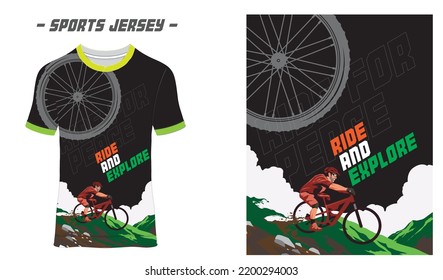 Off Road Cyclists Adventure Cycling Jersey Design, Sports Jersey Design Para Ciclismo Lover, Mountain Bike Rider Jersey Design, Biking Jersey, MTB Jersey Design