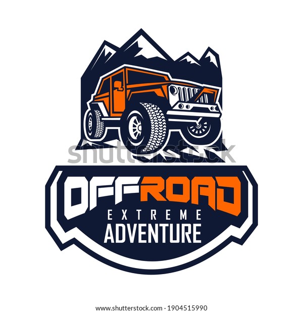 Off Road Extreme Sport Logo Vector Stock Vector (Royalty Free ...