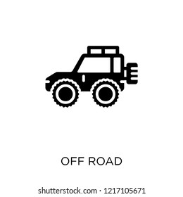 Off road icon. Off road symbol design from Transportation collection.